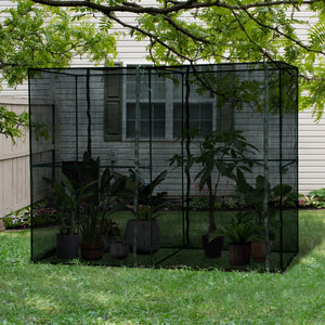 94.5''x47.25''x 72.75'' Heavy Duty Outdoor Greenhouse W/ Frame Garden Planting Warm House With Roll-Up – view 8