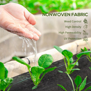 3ftx300ft Landscape Fabric, 4.6OZ Gardener Premium Weed Barrier Durable & Heavy-Duty Weed Block Gardening Mat, Easy Setup & Superior Weed Control Convenient Design