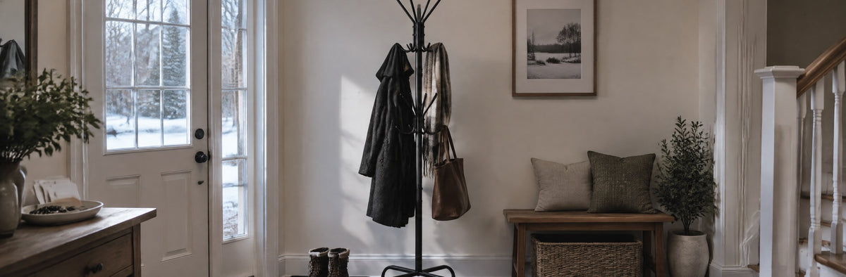 Entryway Benches & Coat Racks category banner