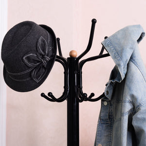 Vintage Metal Coat Hat Tree Stand Clothes Hanger view 5