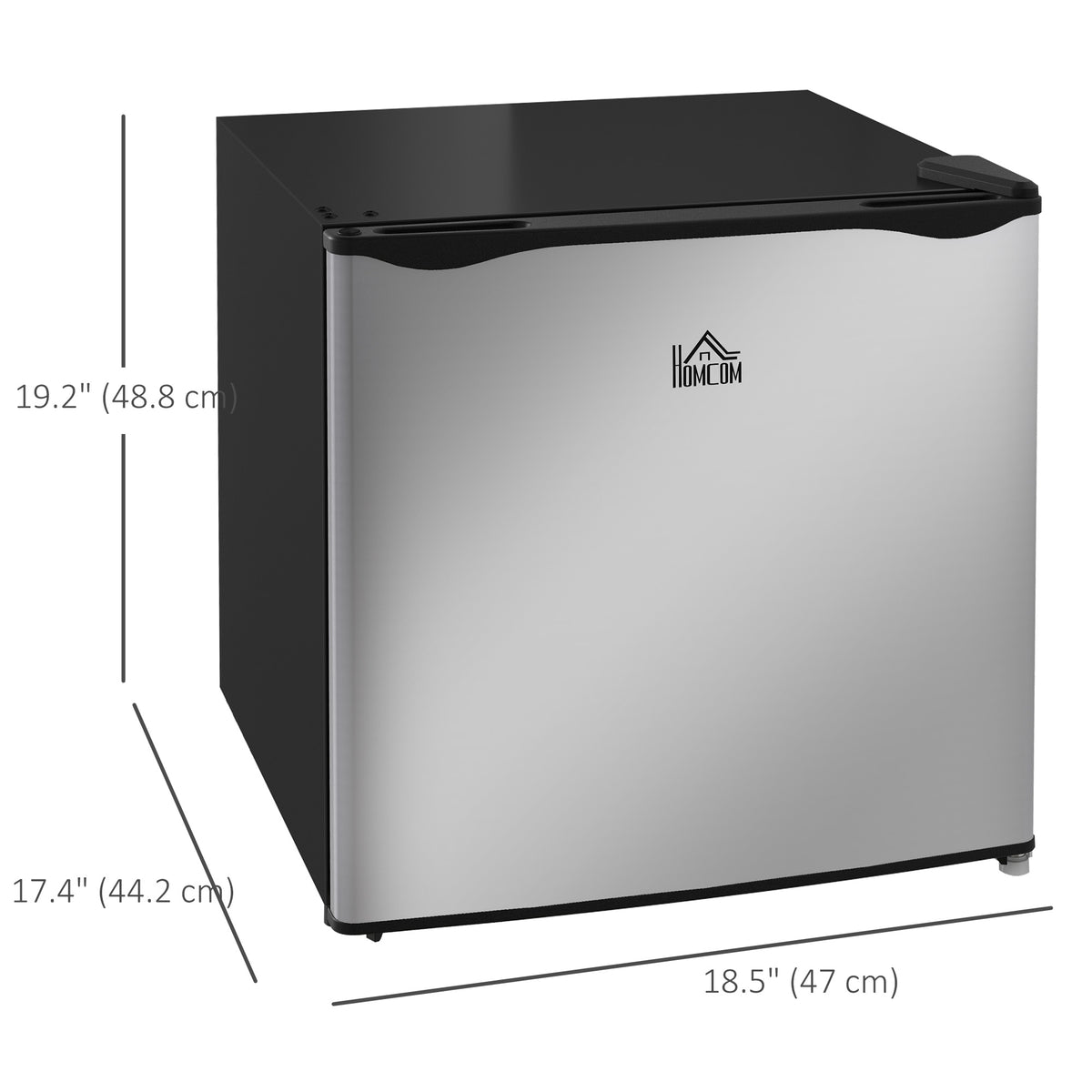 1.1 Cu. Ft. Mini Freezer, Compact Upright Freezer with Reversible Door, Removable Shelf – view 30