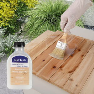 Wood Wax Oil for Outdoor and Indoor Furniture Teak Care Kit to Restore and Protect Wood view 2