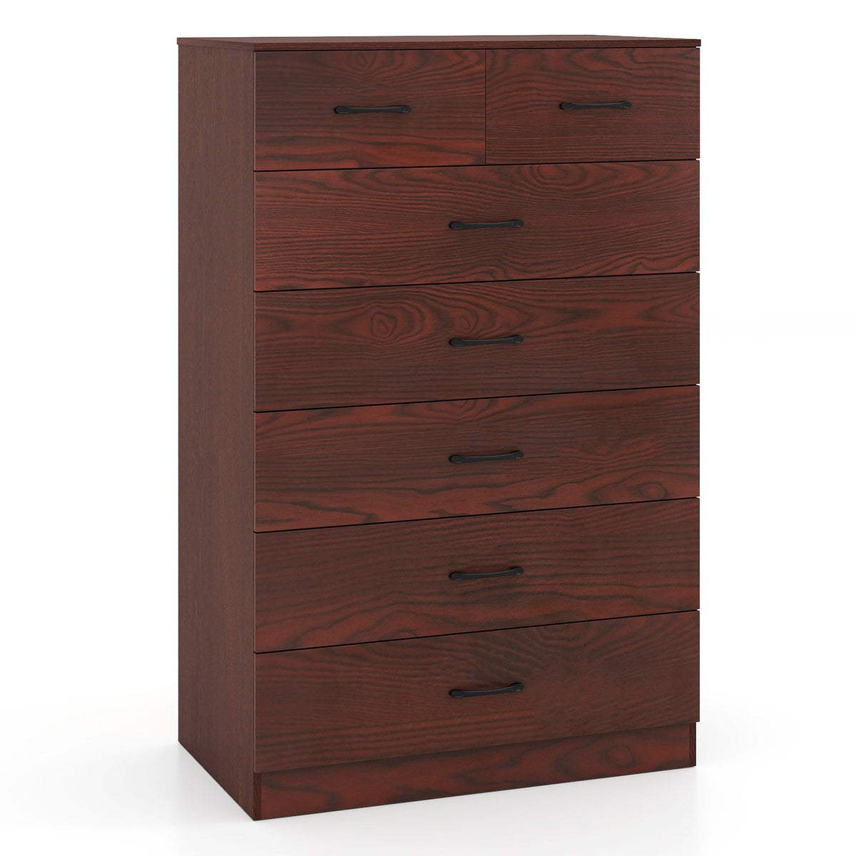 Wooden Chest of Drawers with Anti-toppling Device and Metal Handles view 4
