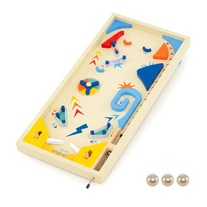 Wooden Pinball Machine with 3 Balls for Kids 8+ and Adults view 4