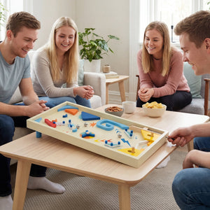 Wooden Pinball Machine with 3 Balls for Kids 8+ and Adults view 6