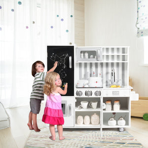Wooden Pretend Play Kitchen Sets with Simulated Sound view 3