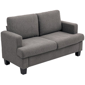 54.3" Loveseat Sofa, 2 Seater Sofa with Removable Cushions