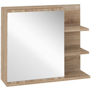 Medicine Cabinet with Mirror, Wall Mounted Bathroom Mirror Cabinet