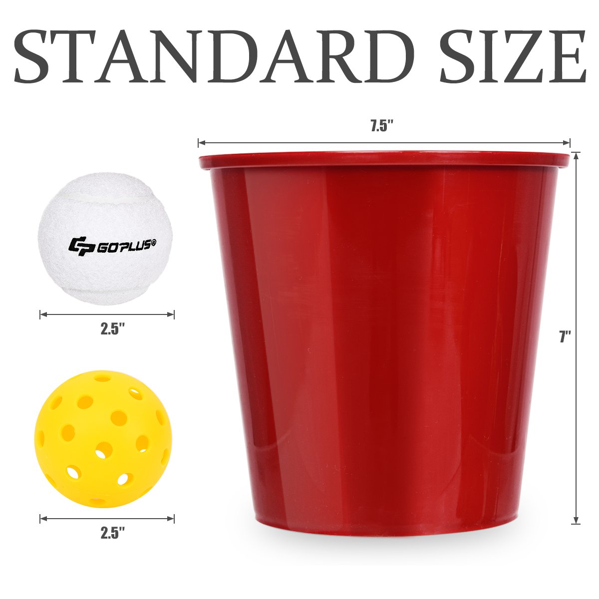 Yard Pong Giant Pong Game Set with Carry Bag view 4