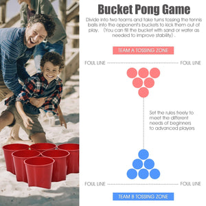 Yard Pong Giant Pong Game Set with Carry Bag view 5