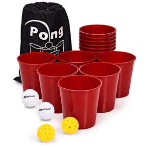 Yard Pong Giant Pong Game Set with Carry Bag view 8