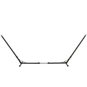 Adjustable Hammock Stand, Fits 10-13 ft Hammocks Up to 264lbs Capacity,Black