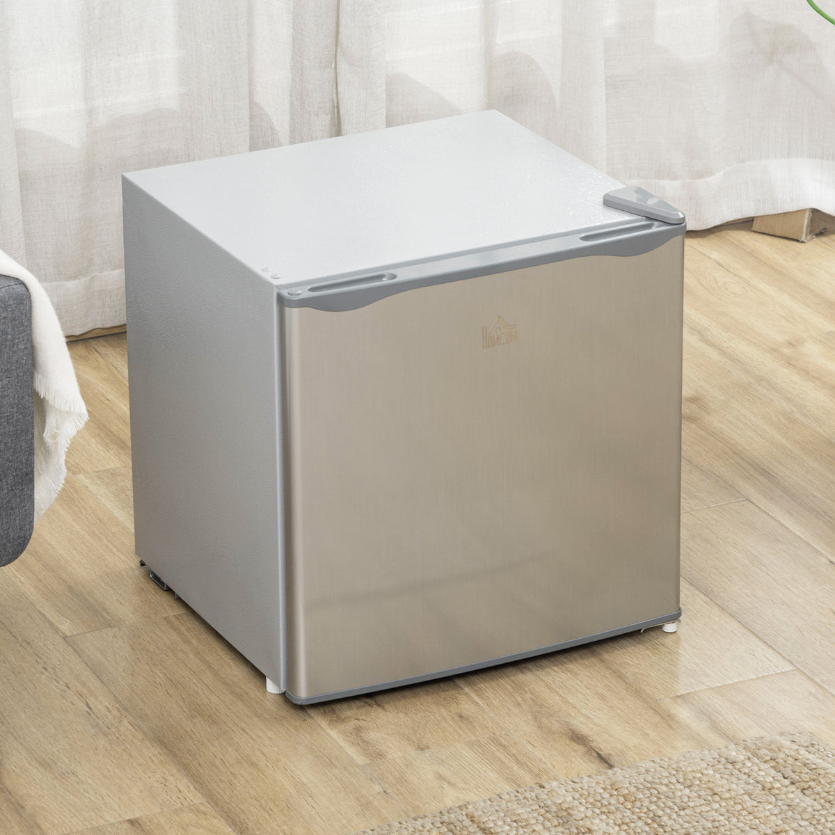 1.1 Cu. Ft. Mini Freezer, Compact Upright Freezer with Reversible Door, Removable Shelf – view 14
